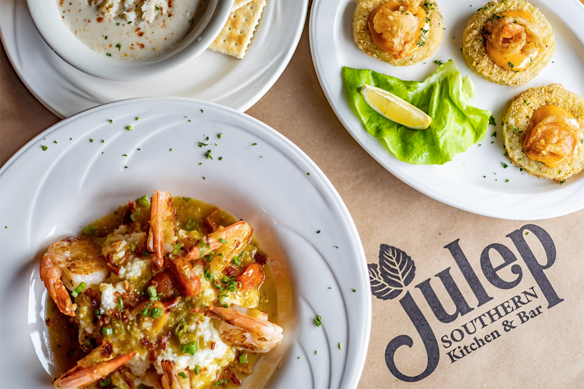 julep southern kitchen and bar menu